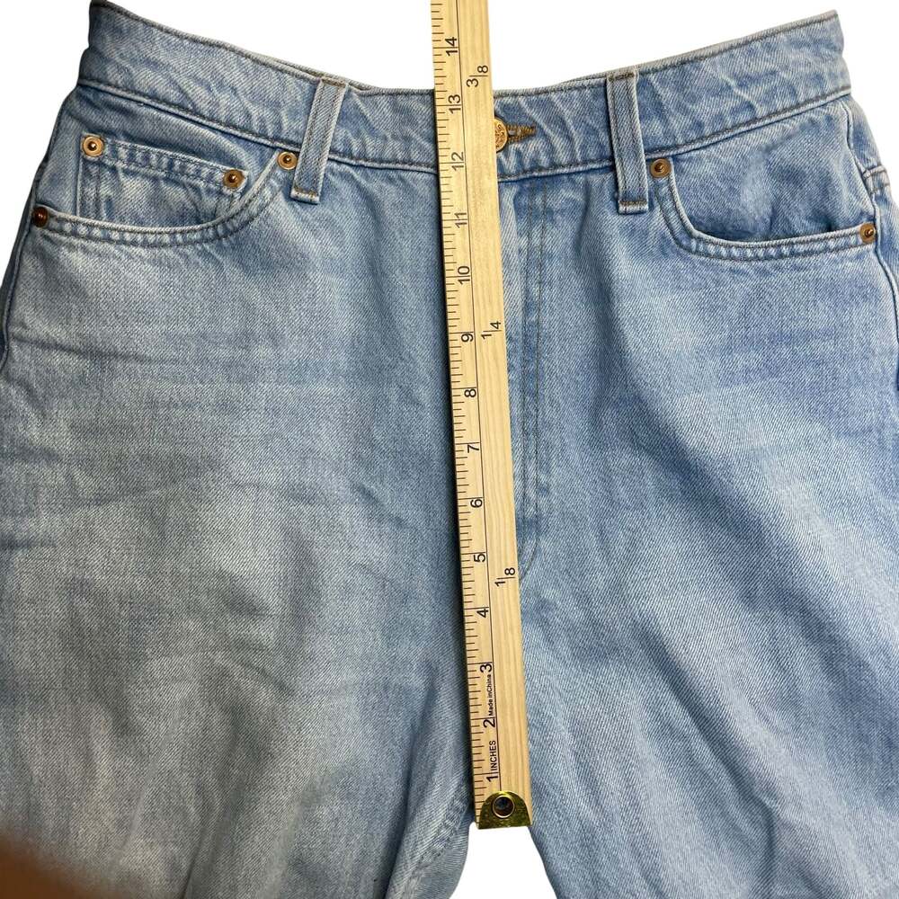 Snacks Mother Jeans Women’s 28 Light Wash High Rise Straight Leg Denim - Picture 3 of 13